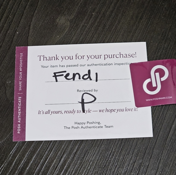 FENDI Baguette bag Leather Vintage FF Logo - Picture 16 of 16